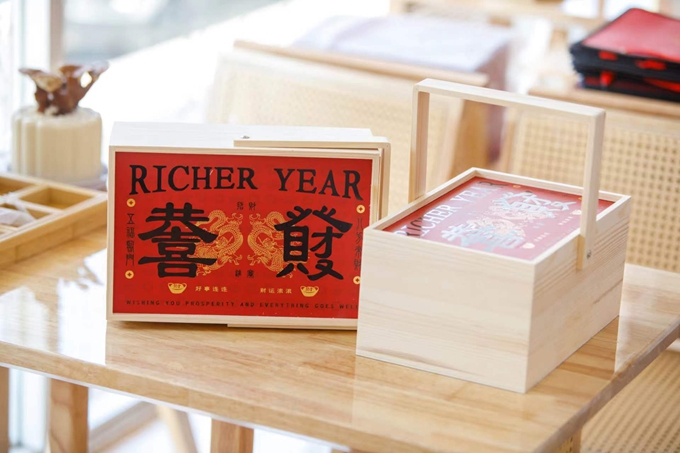 手提木盒