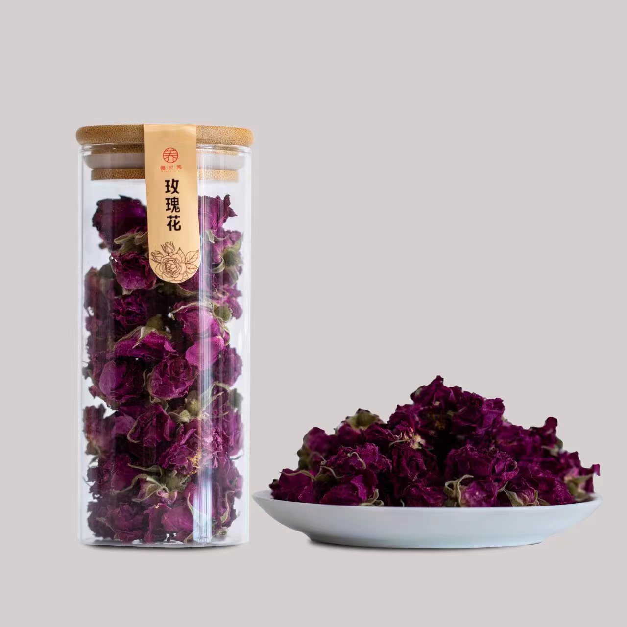 冻干平阴玫瑰花冠