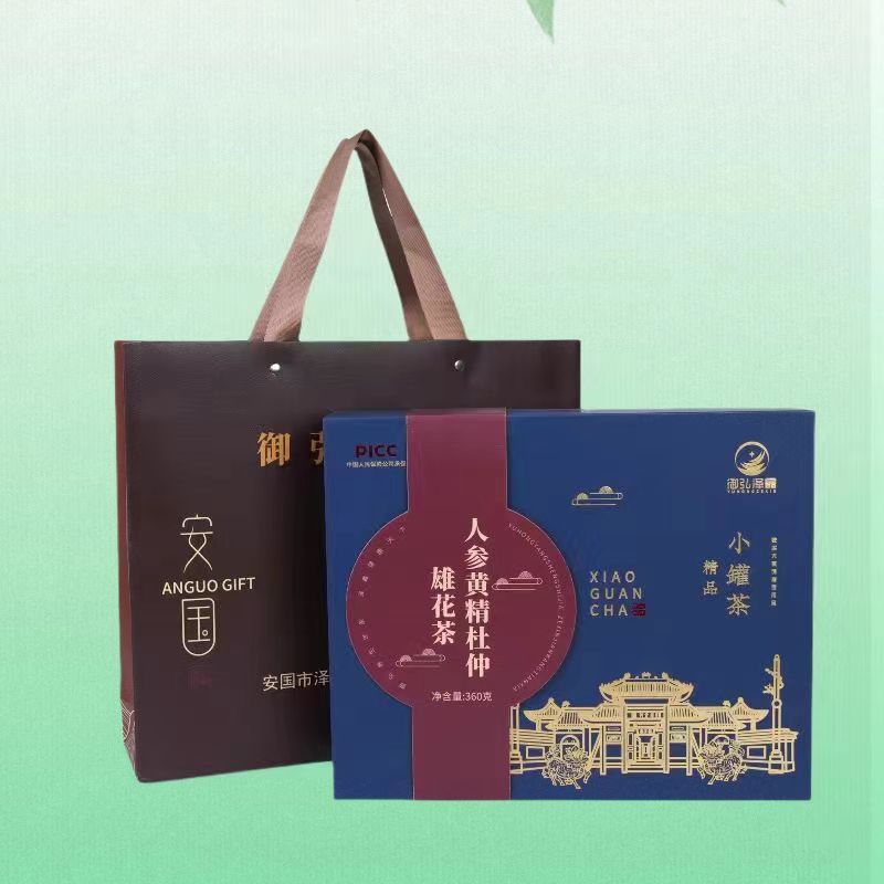 人参黄精杜仲雄花茶